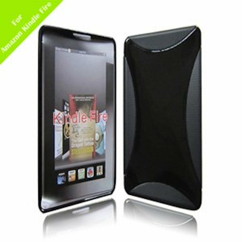 New Poetic Protective TPU Skin Case for Amazon Kindle Fire Solid Black