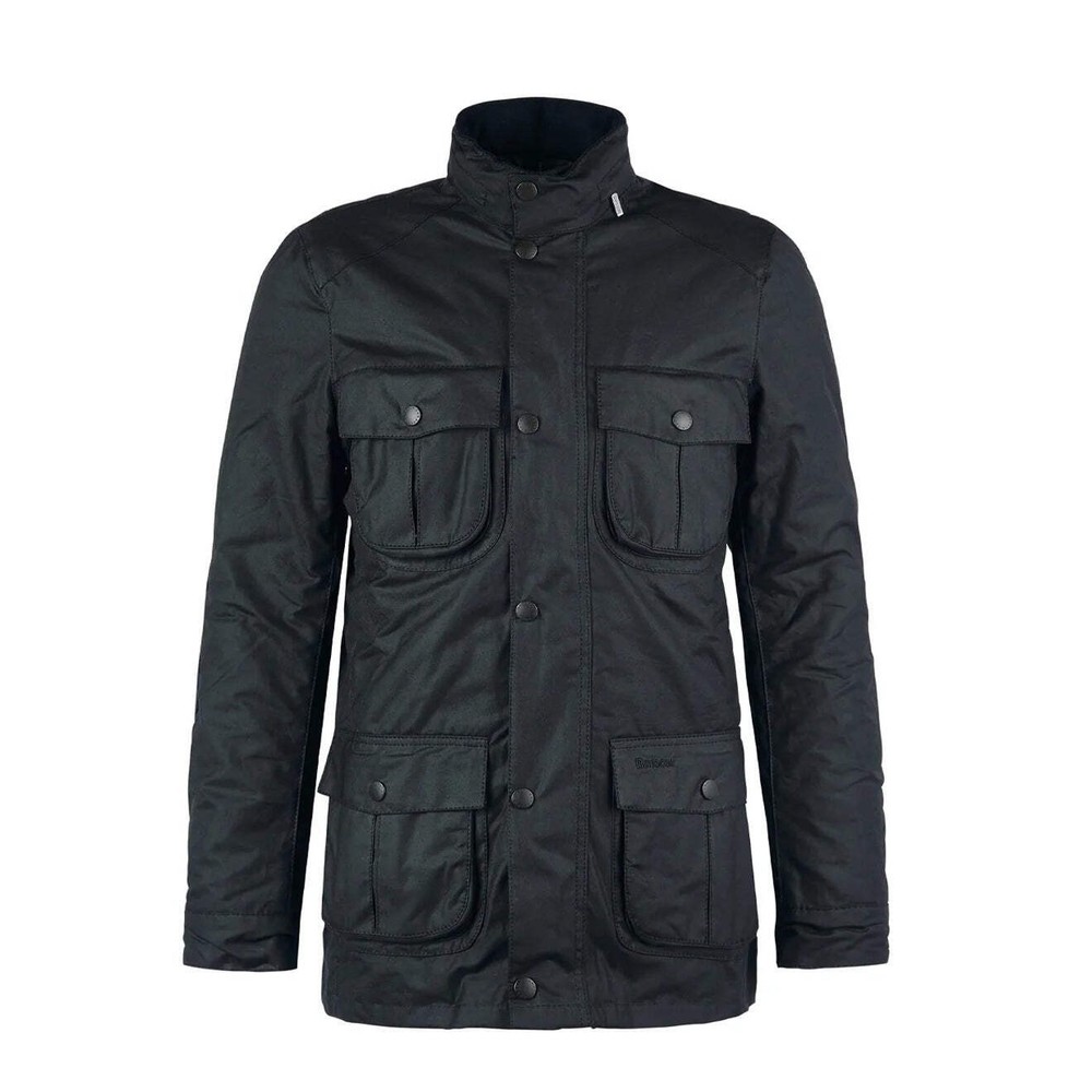 Barbour Corbridge Waxed Jacket Black/Classic