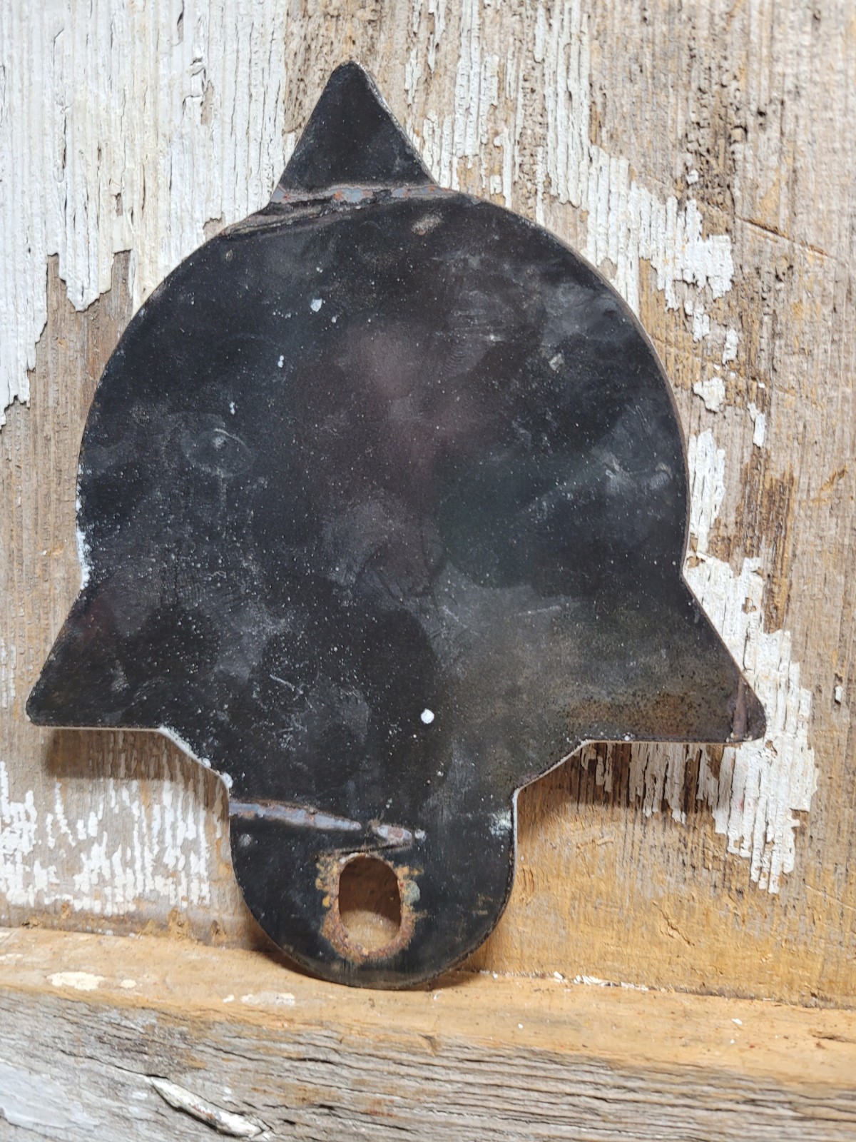 VINTAGE FARM BUREAU PORCELAIN SIGN OLD ILLINOIS FARMING FARMER FARM TAG TOPPER