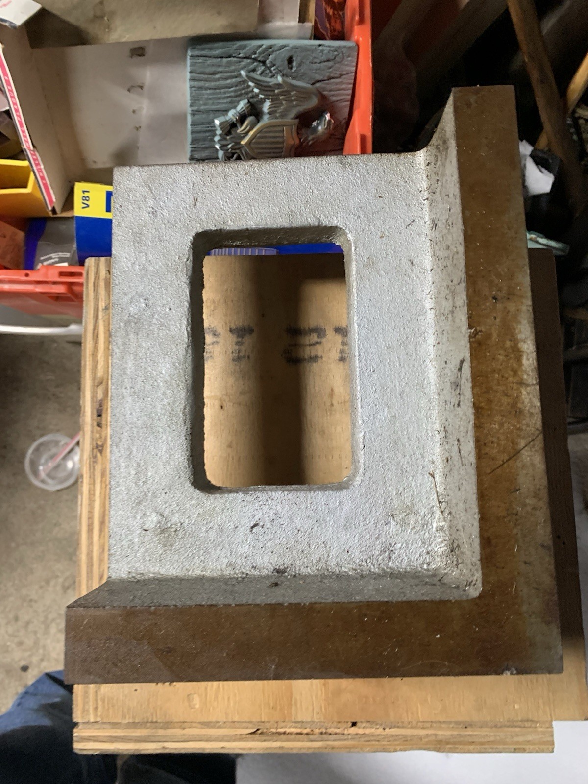 ANGLE PLATE 10” Long X 5 9/16” Wide X 8” High PRECISION Angle Plate