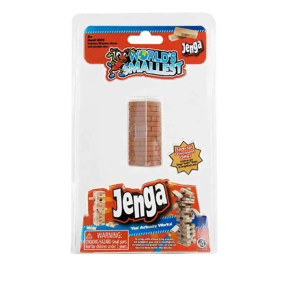 Super Impulse Toys Jenga-Worlds Smallest