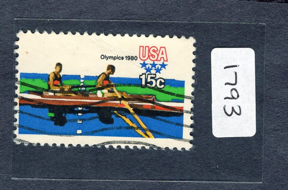 1979 Stamp #1793 Summer Olympics Rowers Used