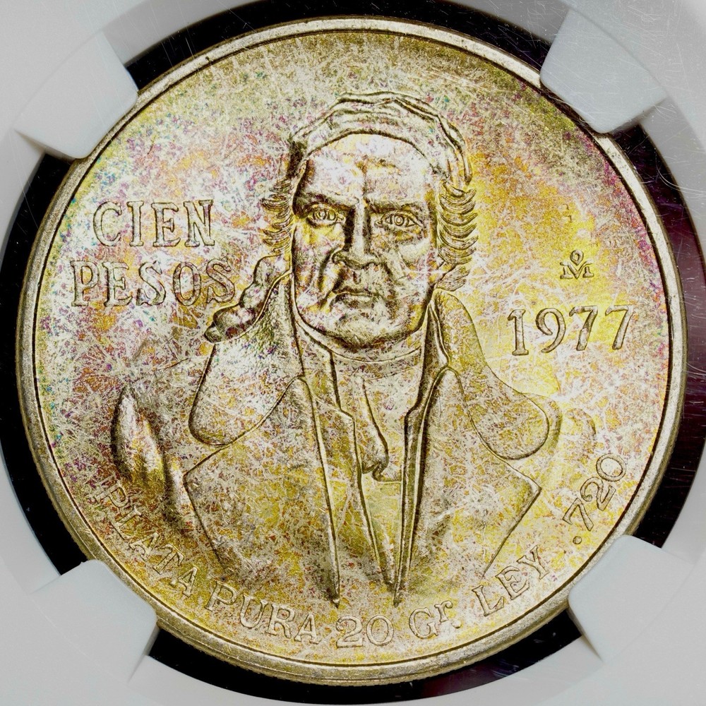 *TOP POP STAR*┃1977Mo MEXICO S100P┃RAINBOW TONED