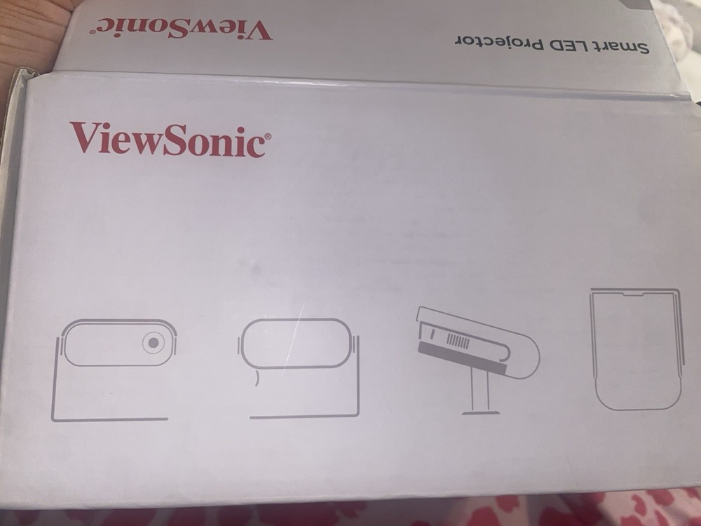 Viewsonic Smart Led portable projector M Series with Remote Control