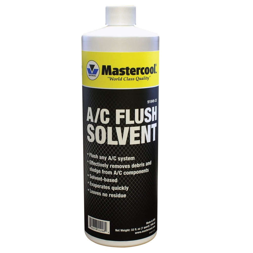 91049-32 Black/Yellow A/C Flush Solvent (32 oz)