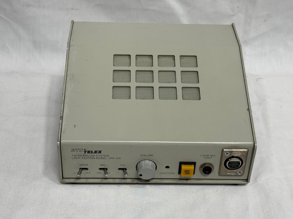 RTS TW Intercom System User Station Model SPK 300-U