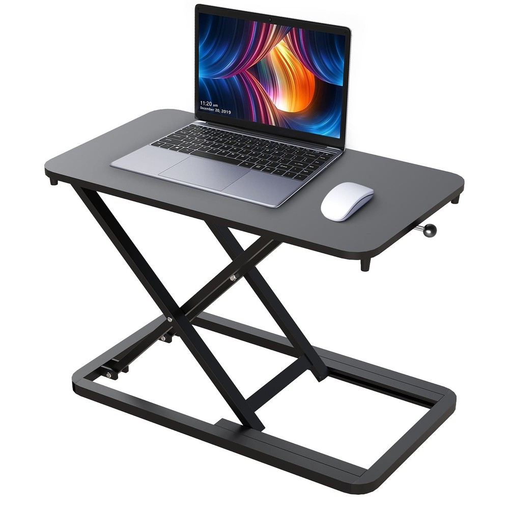 Keyboard Riser for Desk- 23.6’‘ Height Adjustable Standing Desk Conv