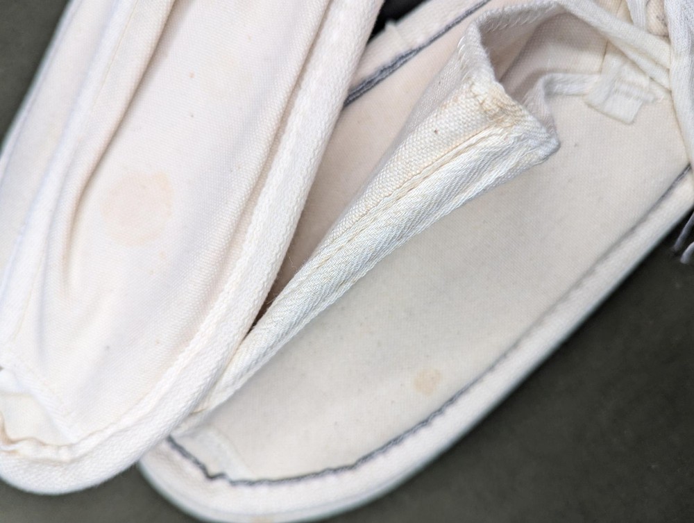 Vintage WWII era US Hospital Slippers Medical Shoes Medium 1940s New Old Stock