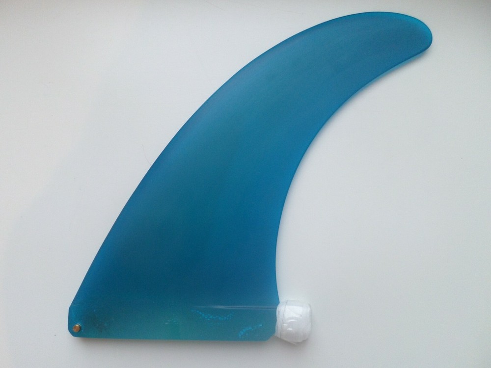Fibreglass SINGLE FIN 8.5 inch SOLID surfboard FIN with screw for LONGBOARDS