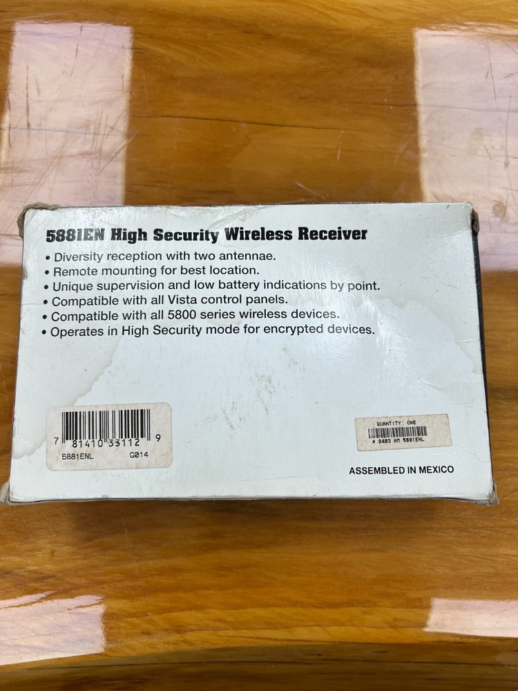Amemco 588IEN High Security Wireless Receiver - NEW IN BOX, FAST SHIPPING