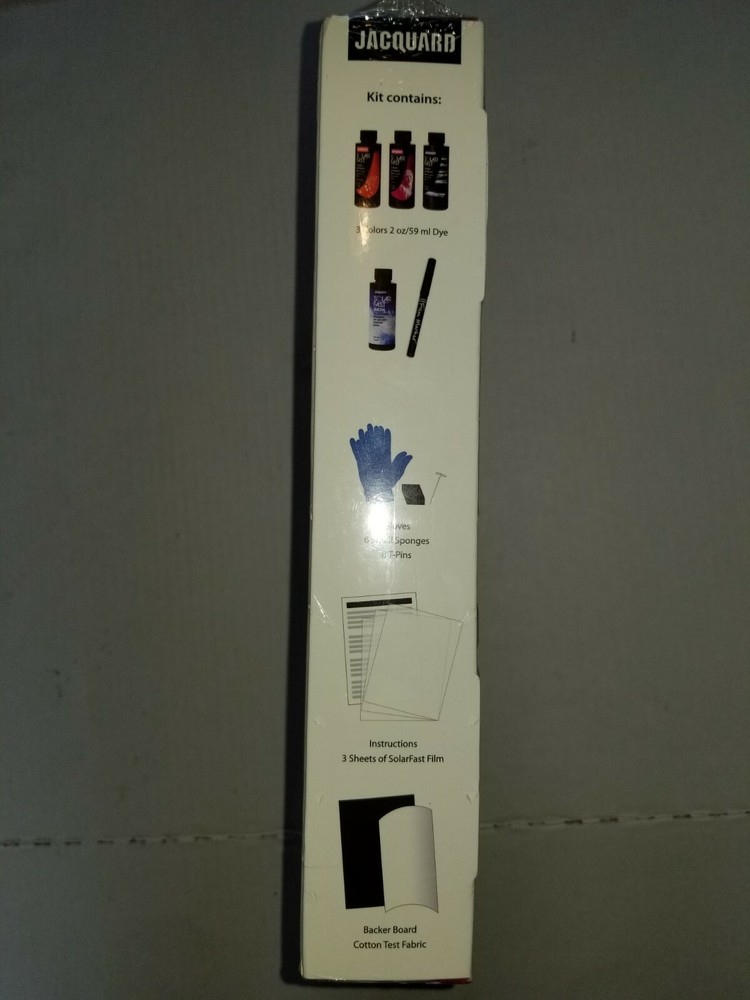 Jacquard SolarFast Starter Kit - sun powered printmaking starter kit. NEW