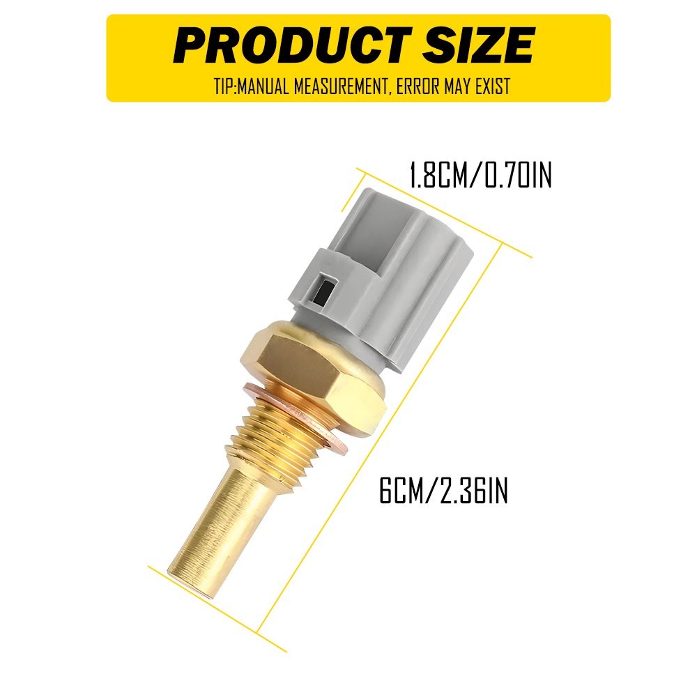 Engine Coolant Temperature Sensor For Toyota Sequoia Prius Pickup Matrix Avalon