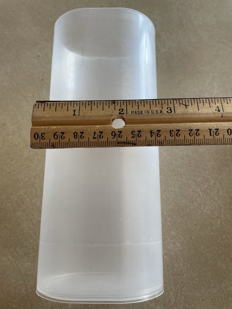 10 Crystal Light Plastic Containers for Arts and Crafts/Storage