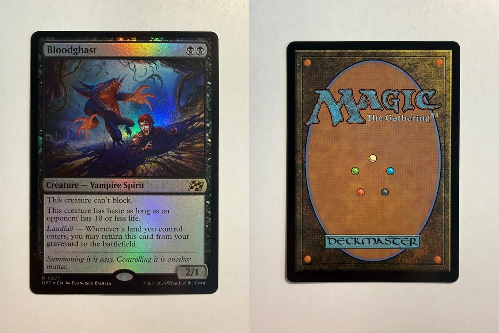 Bloodghast 77 MTG Aetherdrift Foil