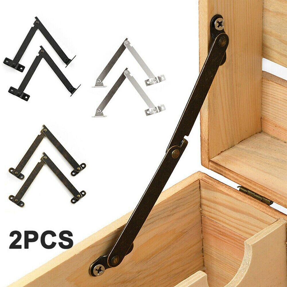2X Folding Support Hinge Table Mechanism Hardware Fitting Furniture Spring Hinge