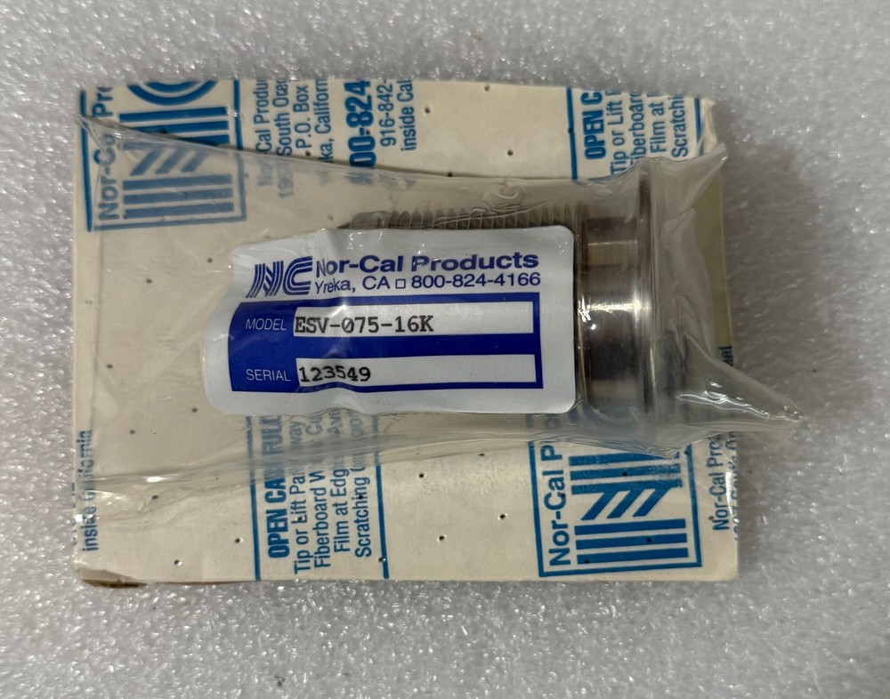 NOR-CAL  ESV-075-16K Bellow SS