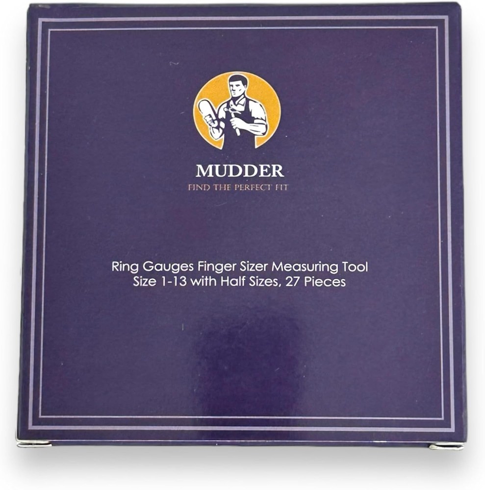 Stainless Steel Ring Gauges Finger Sizer Professional Measuring Ring Tool