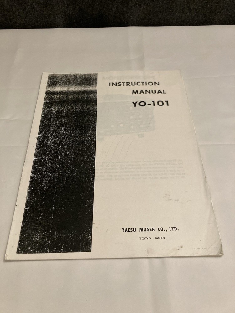 Yaesu Original Manuals