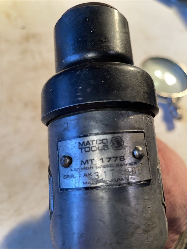Matco 3-5” Mini Sander Mt 1778