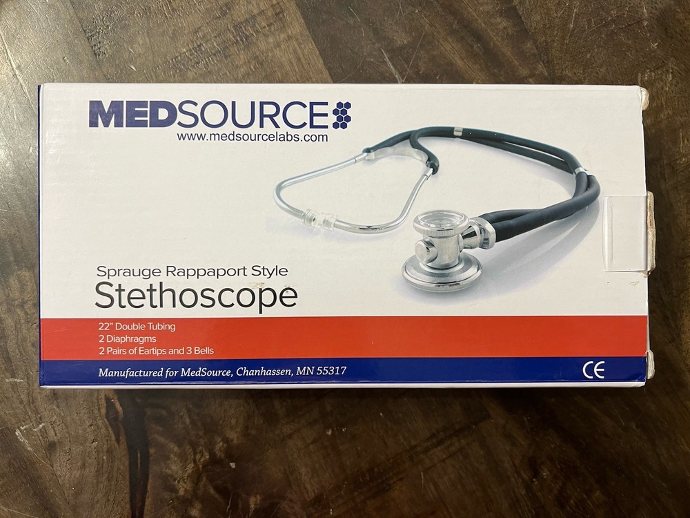 NIB MedSource Sprague Rappaport Style Stethoscope