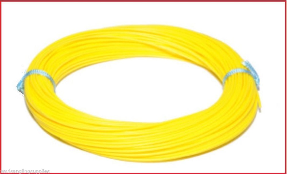 Angling Supplies Weight Forward 7 Yellow Floating Fly line 1145