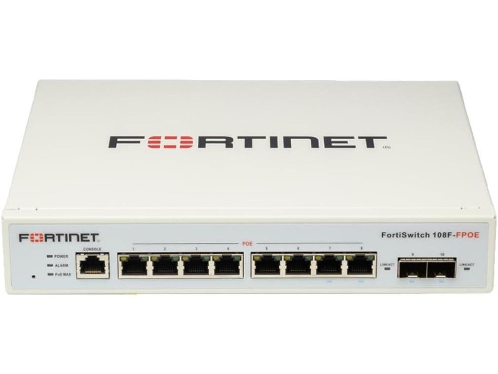 FortiSwitch 108F-FPOE