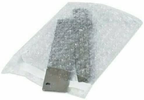 1000 - 4x7.5 Bubble Out Pouches Bags Wrap Cushioning Self Seal Clear 4" x 7.5"