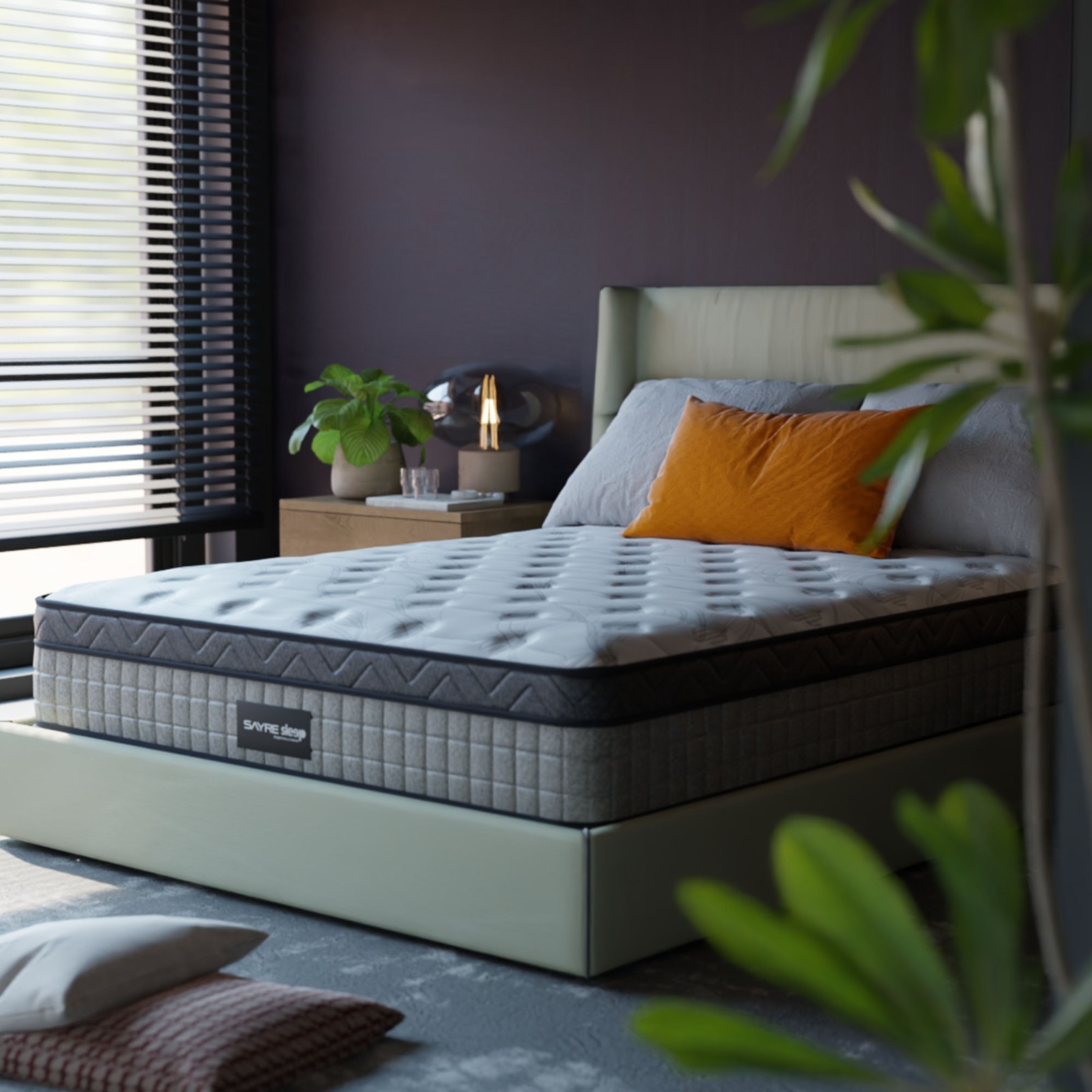 Hybrid Mattress – 10" or 12", Firm or Medium Firm, Bed in a Box, All Sizes