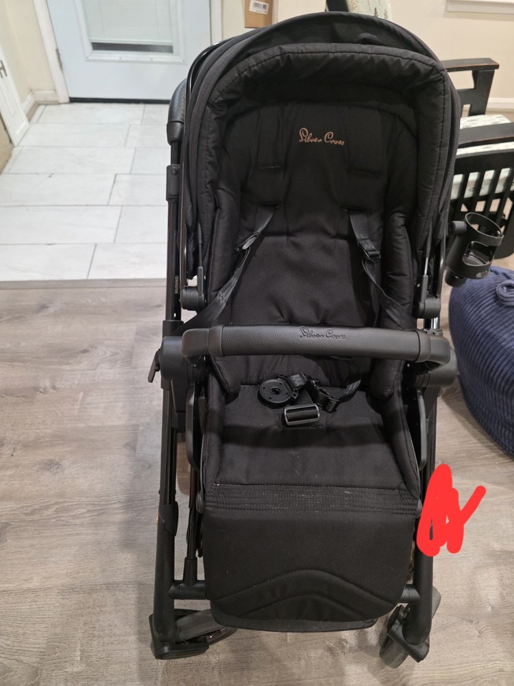 Silver Cross Traditional & Combination Black Single Stroller (Comet Addition)