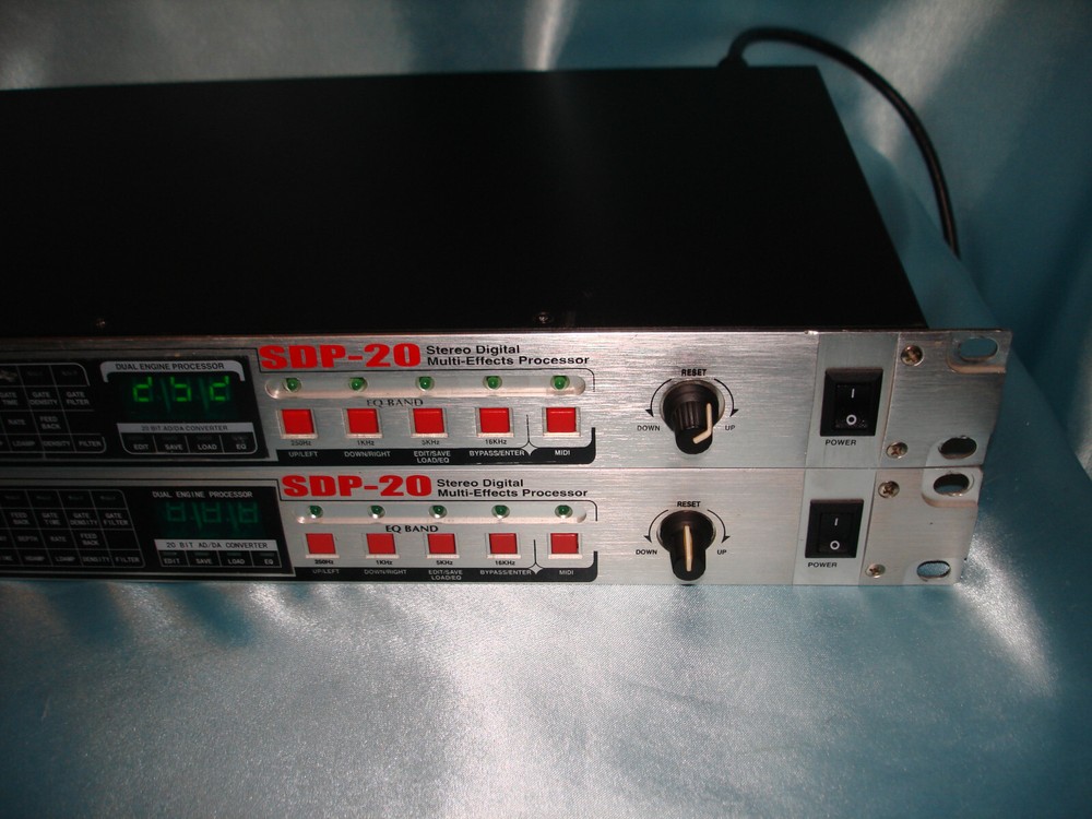 Nady SDP-20 Programmable Digital Multi Effects Processors (x2)