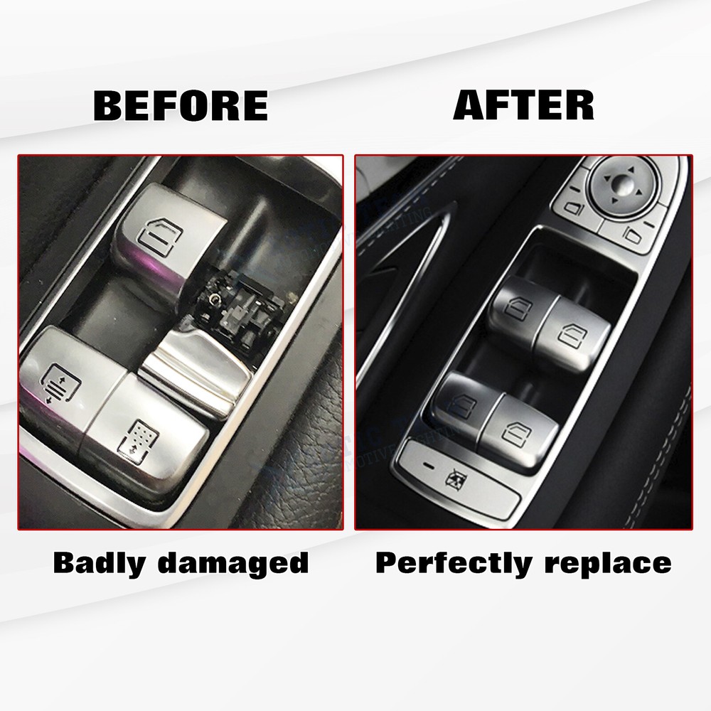 Window Master Switch Power Push Button Replace For Mercedes Benz C S E Class