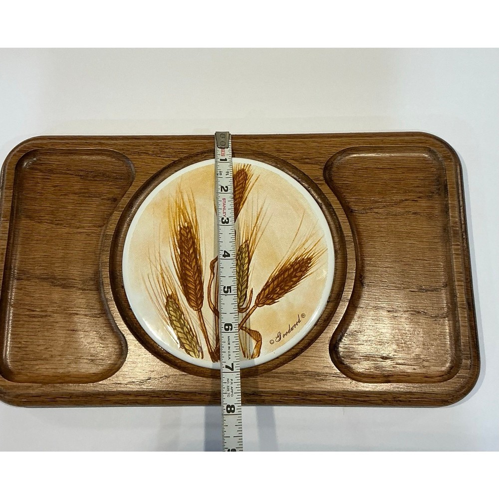 Vintage Wheat Pattern Cheeseboard Server