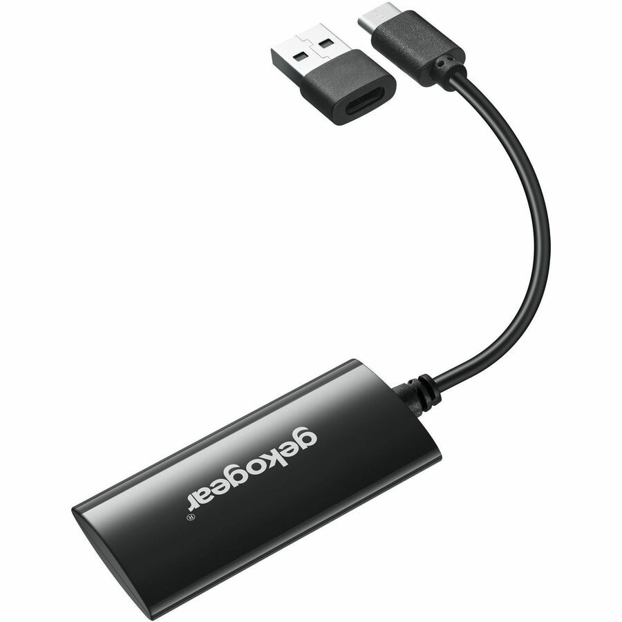 GekoGear Orbit A200 Bluetooth 5.0 Bluetooth Adapter for Smartphone, Display