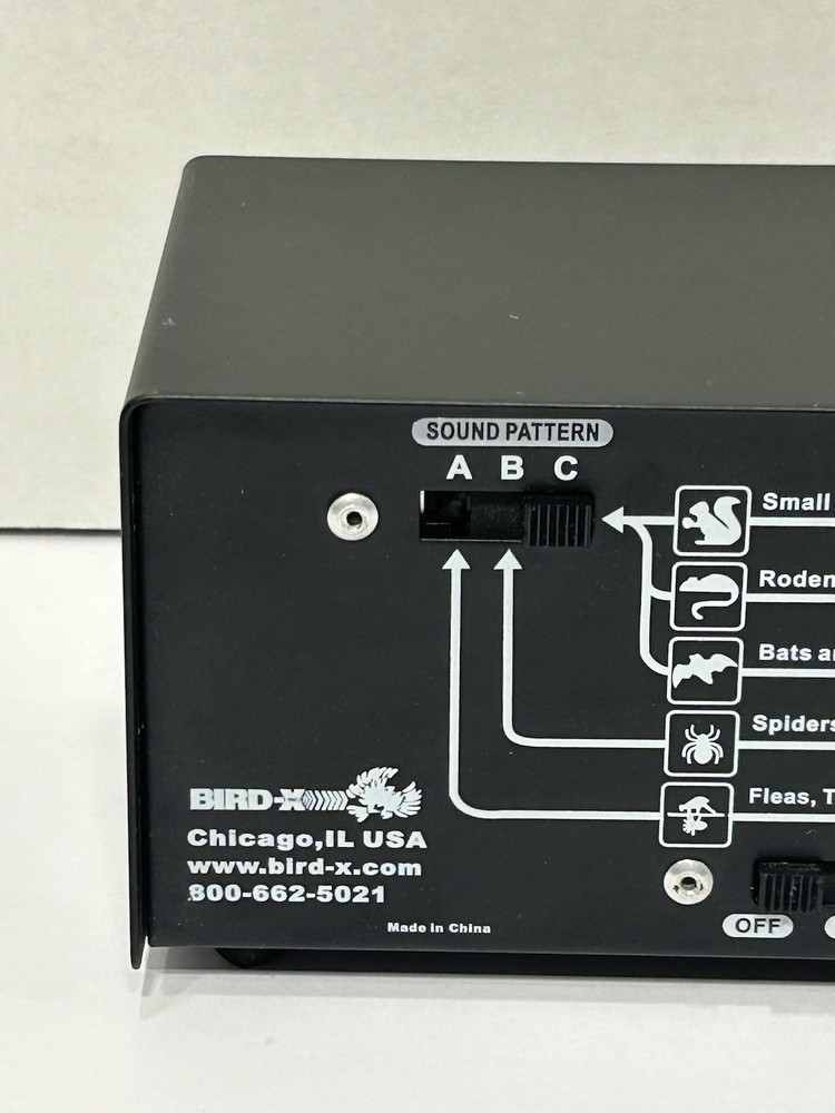 Bird-X Transonic Pro Electronic Pest Chaser Machine