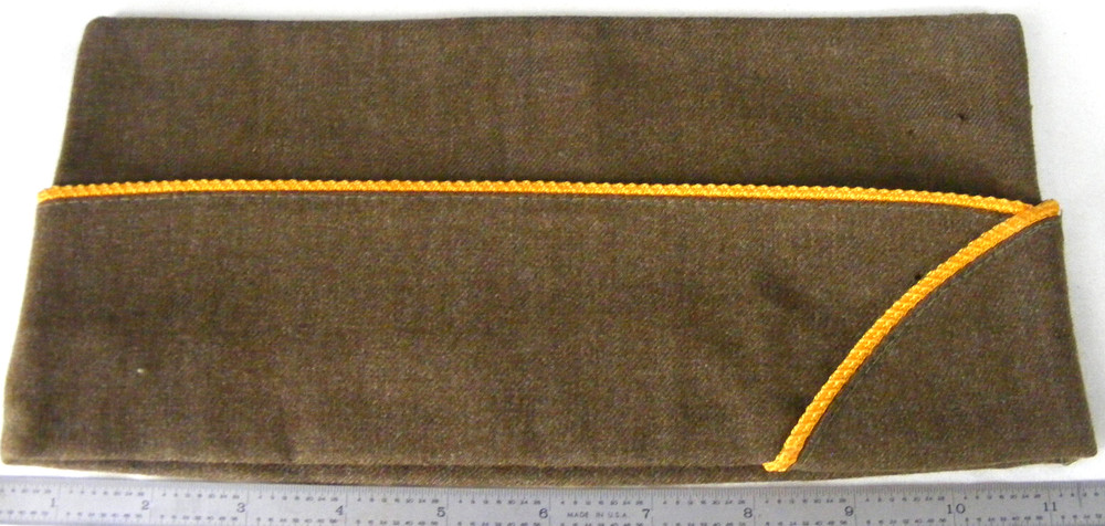 Vintage WW2 Wool Armor Corps Garrison Cap     a