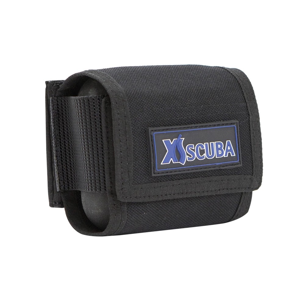 XS Scuba Quick-Attach Single Weight Pocket - Black One Size,