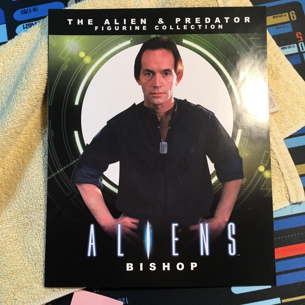 Eaglemoss Alien & Predator #19 "Bishop" with box and leaflet