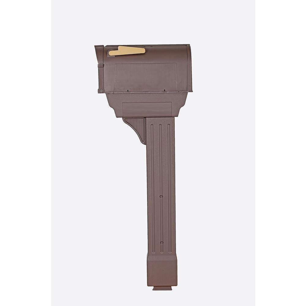 Postal Pro Bronze Mailbox Kit Hampton All in One Postmaster General Approved
