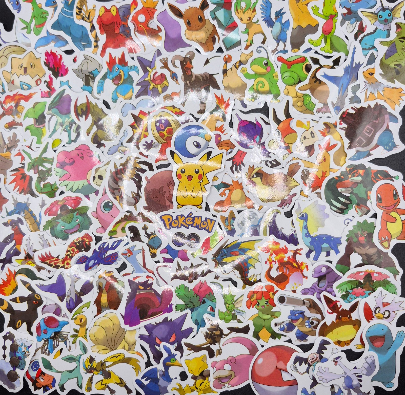 Pokemon Stickers 300 Pack Master Bundle Decal Sticker Lot Bulk - US Seller