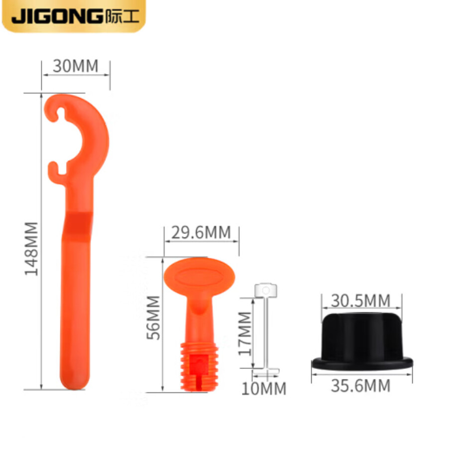 Tile Leveler Floor Tile Positioning Leveler Repeatable T-Type 50PCS
