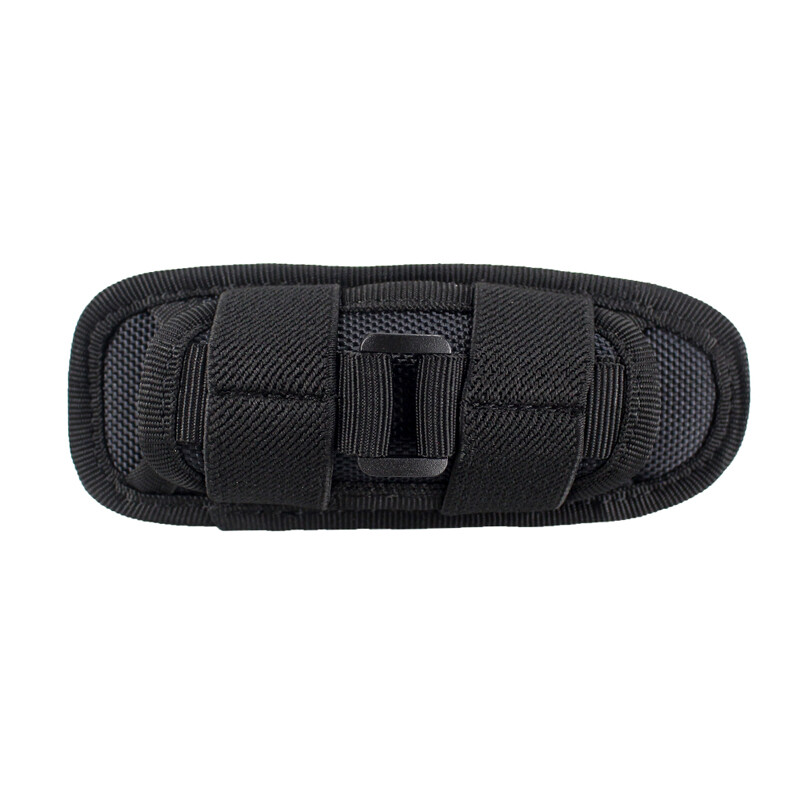 Tactical 360 Degrees Rotatable Flashlight Pouch Holster Torch Case for Belt