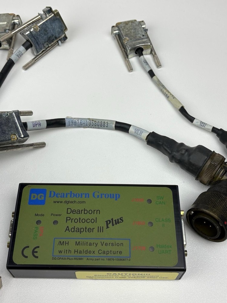 Dearborn Protocol Adapter DPA III Plus Adapter Kit Military Grade Diagnostic Kit