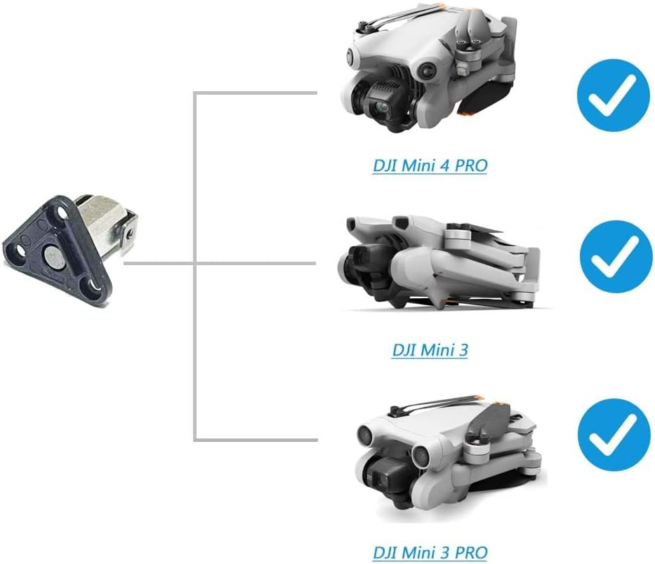 Original Pivot Hinge for DJI Mini 4 Pro/Mini 3 Front Arm Axis Rotating Hinge Sha