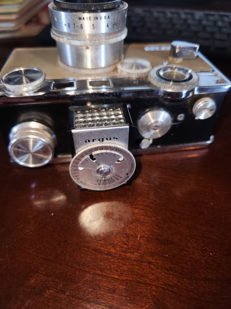 Argus C3 Matchmatic Camera Analog Untested With Case, See Descption