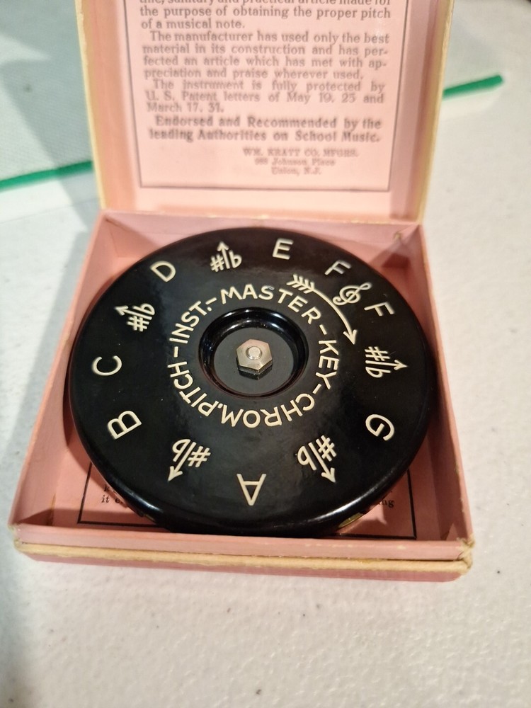 master key chromatic pitch instrument a-440