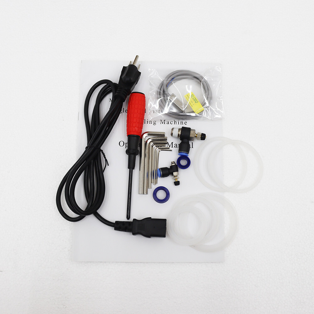 Pneumatic Paste Liquid Dual Purpose Filling Machine 100-1000ml Single Head 110V
