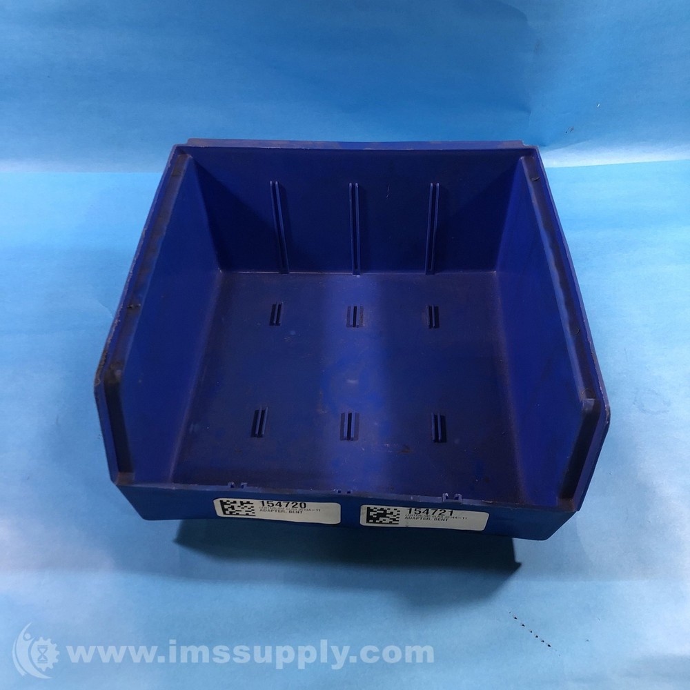 Global 550108 Stacking Bin Color Blue USIP