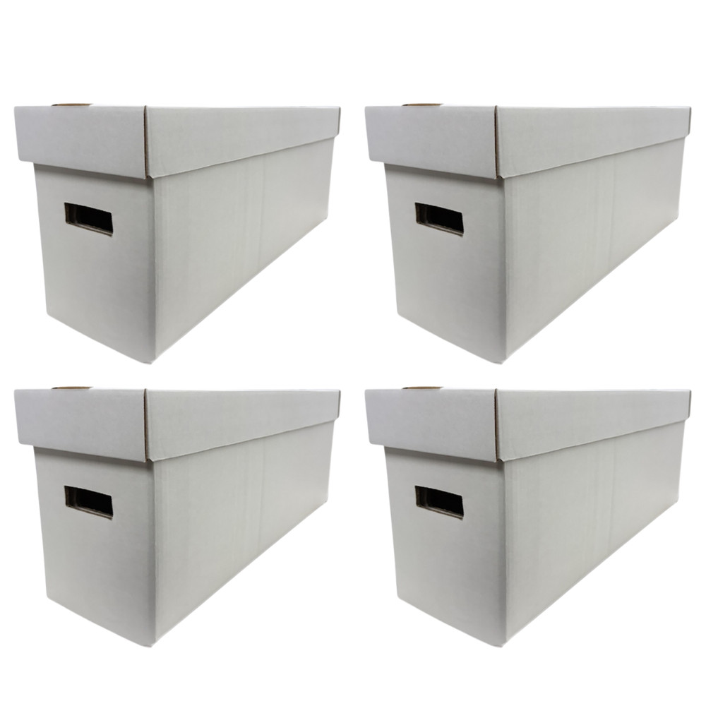 4 Long Comic Book Box • Comic Storage Boxes Holds 200–225 Comics Box Woodhaven