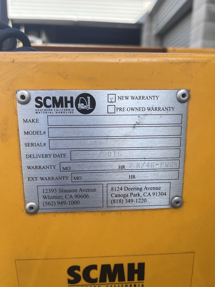 Jungheinrich electric pallet jack EJE120
