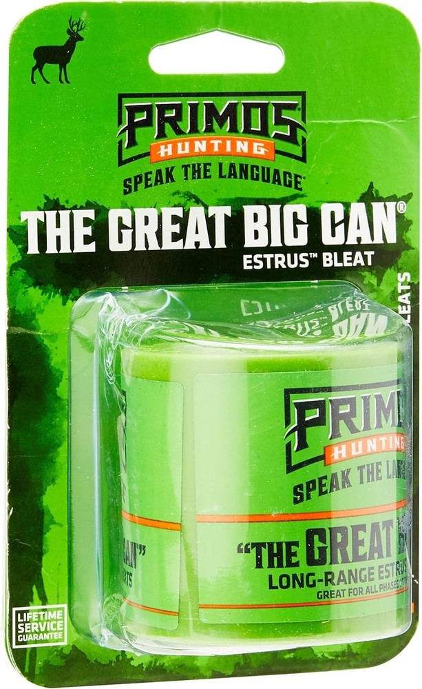 Deer Call Large Volume Bleat for Extended Range Hunting Wind Open Fields